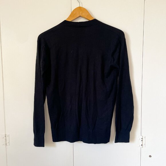 NWT Banana Republic The Forever Sweater Cardigan Black, Size XS - Picture 2 of 10